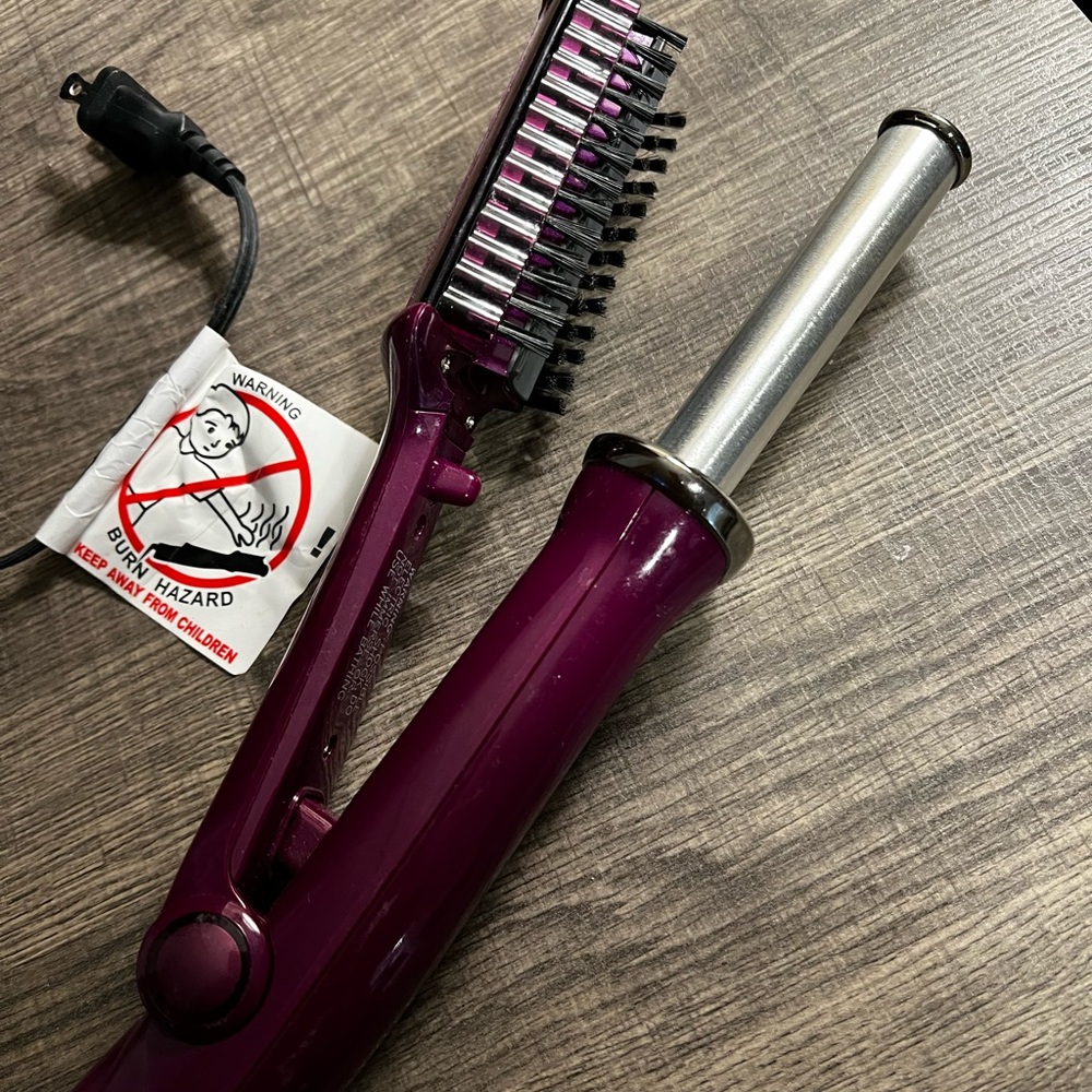 Instyler Rotating Hot Iron Hair Straightener Brush